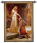 Medieval Tapestry The Accolade Knight Pic Leighton - BS 53