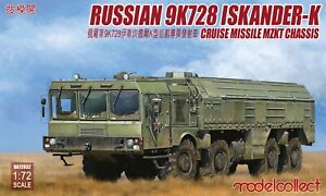 ModelCollect 9K728 Iskander-K Cruise Missile System MZKT Chassis 1:72 Kit 72032