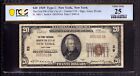 1929 $20 FIRST NATIONAL BANK NOTE CURRENCY NEW YORK NY PCGS B VERY FINE VF 25