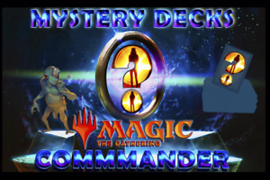EDH Custom Commander Mystery Decks, Casual 100 Card Ready to Play Decks!