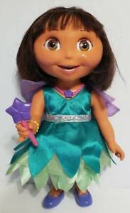2005 Mattel Dora The Explorere Fairy Wish Doll Animated Talking Singing Works Pe