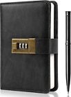 Journal with Lock, Diary with Lock 240 Pages, Password Notebook, Pen & Gift Box