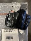 Don Hume OT P Black Leather Holster RH, Fits Walther P22 3.4
