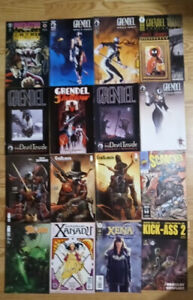 Grendel, Spawn, more..Set of 16  Comics