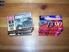 Lot of 11 Blank Cassette Tapes Sealed Maxell TDK High Output IECI Type 1