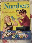 New ListingNumbers, A Little Golden Book,1955(VINTAGE Children's Hardcover) Cover 29 Cents