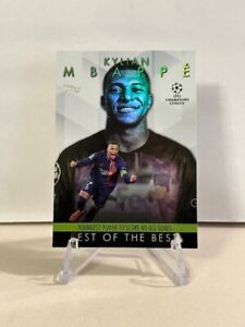 2023-24 TOPPS UEFA CLUB COMPETITIONS KYLIAN MBAPPE BEST OF THE BEST PSG