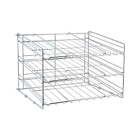 New ListingDeluxe 3 Tier Can Storage Rack in Chrome