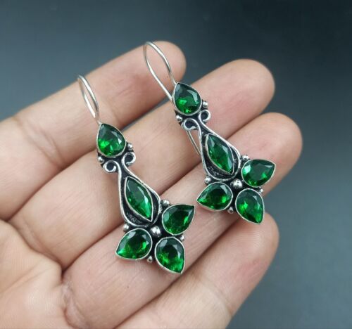 Fashion dangle earrings for women/Handmade Monalisa Stone Earrings/Gifts For Her