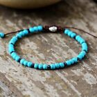 Turquoise Dainty Bracelet Spiritual Protection Stone Beads Simple Bracelet Gift