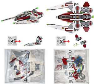 LEGO 75051 Jedi Scout Fighter NEW SEALED BAGS 4+5 ONLY Star Wars Yoda Chronicles