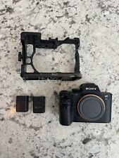 Sony a7s II Body + 2 Batteries & SmallRig Cage - NO SD CARD