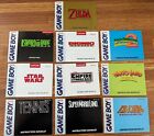 Nintendo Game Boy Game Manuals (pick your own)