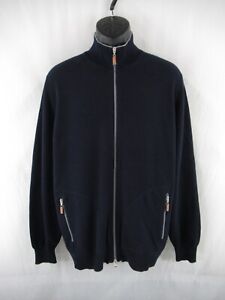 BRUNELLO CUCINELLI Men's 100% Cashmere Cardigan Sweater Made in Italy 58 #K371