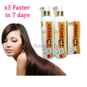 Genive Long Hair Fast Growth shampoo&Conditioner 3XFASTER Lengthen&Longer 7 days