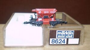 VS) Marklin Z Scale Gauge Mini Club 8624 DB Talbot Self-Dumping Car w/ Box