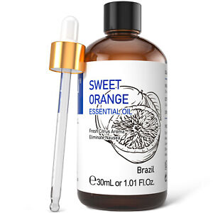 30ml/1oz Sweet Orange Essential Oil 100% Pure Natural Aromatherapy Diffuser Skin
