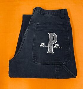 Pelle Pelle Black Carpenter Jeans Size 36x28