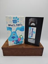 Blue's Clues Blue's ABC's TEACHER'S EDITION Nickelodeon Nick Jr VHS TESTED PROMO