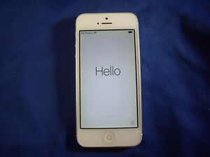 New ListingApple iPhone 5 Model A1428 Silver *** For Parts Only ***                  (z0*)