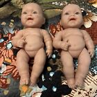 2 BERENGUER BABY DOLLS- TWINS? LOTS TO LOVE CHUBBY THUMB SUCKERS REALISTIC
