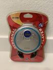 Audiovox CE101C Portable Compact Disk Player  Cd Player Blue Grey New Sealed VTG