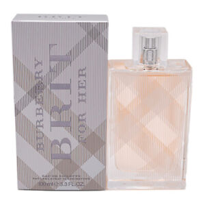 Burberry Brit by Burberry EDT Perfume for Women 3.3 / 3.4 oz New In Box