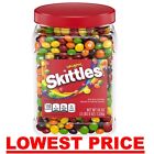 54 oz SKITTLEZ Original Fruity Chewy Candy Bulk Jar SEALED wholesale Cheap NEW🔥