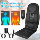 Full Body Massage Cushion 8 Mode Heated Back Neck Massager Chair for Home & Car