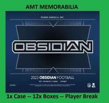 Aaron Rodgers New York Jets 2023 Panini Obsidian 1X Case 12X Box Break #1