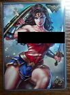Wonder Woman, #2, DC, Custom Art Card, SFW/NSFW, Sexy, Waifu, Double Sided