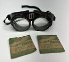 Vintage Cesco 537 Welding Goggles With Two Cescoweld #5 Shade -C5 50mm Lenses