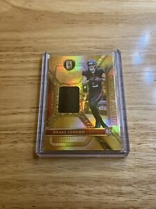2022 Panini Gold Standard Drake London Patch Relic /399 ROOKIE Card Falcons￼