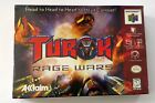 Vintage Nintendo 64 Turok Rage Wars 1999 Video Game Brand New N64 Factory Sealed