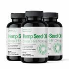 Hemp Oil Capsules | 30,000 mg Per Bottle | Max Potency | Non-GMO, Gluten Free, V