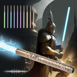 Star Wars Lightsaber Replica, Rechargeable FX Dueling Light Saber, Metal Hilt GD