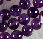 A'AAA 6mm Natural Russican Amethyst Gemstones Round Loose Beads 15''aaAA