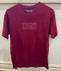 Rare Kith Logo Red T-Shirt size small