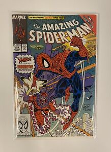 Amazing Spider-Man #327 (1989 Marvel) Magneto Cosmic Spidey Newsstand McFarlane
