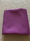 Twin Size FLAT sheet Only! VIOLET! Microfiber! Brand New!