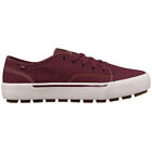 Lugz Trax Lace Up  Mens Burgundy Sneakers Casual Shoes MTRAXT-6342