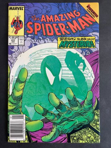 Amazing Spider-Man 311 Marvel 1989 Todd McFarlane Newsstand Mark Jewelers Insert