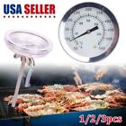 Temperature Thermometer Gauge Barbecue BBQ Grill Smoker Pit Thermostat HomeTool
