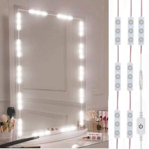 Dimmable Vanity Lights Makeup Mirror LED Light Kit 60 LEDs 10ft Hollywood Style