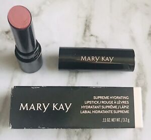 New In Box Mary Kay Supreme Hydrating Lipstick Boho Plum Full Size Fast Ship