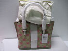 NWT Coach Mollie Tote 25 In Signature Canvas With Heart Print CP057