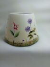 Home Interior Ceramic Candle Jar Topper Cream Spring/ Flower