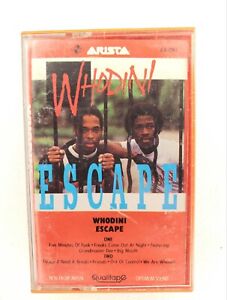 Whodini Escape, 80's rap music Cassette Tape Vintage 1984