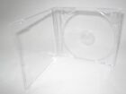10 Standard 10.4mm Single CD Jewel Cases w Clear Tray KC04PK w CDA, Made in USA