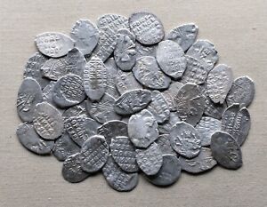 Mikhail Fedorovich 1613-1645 LOT 56 Russian COINS Silver Kopek SCALES